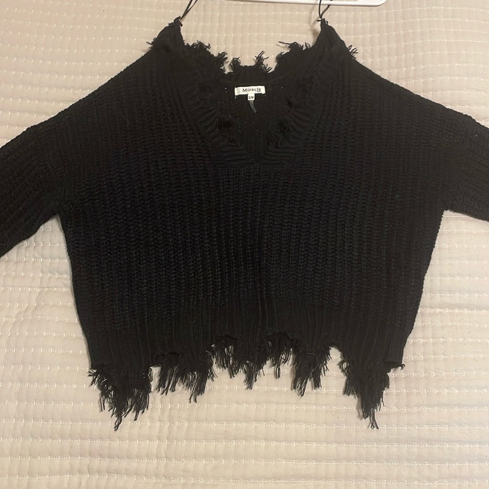 Miracle destroyed sweater